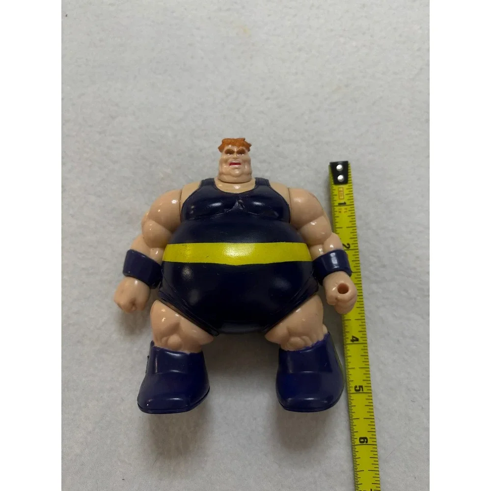 Vintage 1993 Toy Biz Marvel X-Men Blob Action Figure Blue Yellow Singlet 5 Inch
